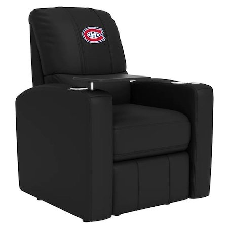Dreamseat Stealth Power Plus Recliner with Montreal Canadiens  Logo XZ520823901CDSMHTUSBBLK-PSNHL41050